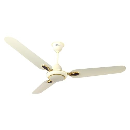 RR Signature Dhoom 1200MM Star-rated BEE Certified Energy Efficient 52-Watt High Speed Ceiling Fan For Home (Ivory), 2 Year Warranty