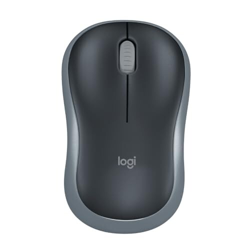Logitech M186 Wireless Mouse, 2.4GHz with USB Mini Receiver, 3 Years Battery Life