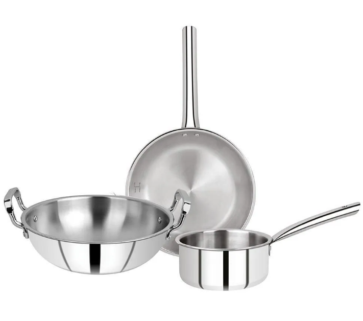 Bergner Tripro Triply Cookware Set (Pack of 3)