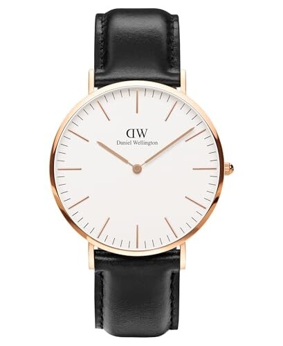 Daniel Wellington Classic Analog Round Dial Water Resistant Men's Wrist Watch