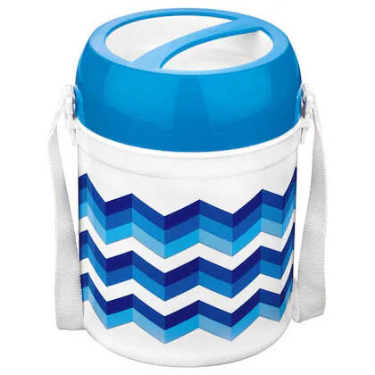 Asian Diet Assorted Round Stainless Steel Lunch Box 900+ 600+ 300 ml (3 pcs)