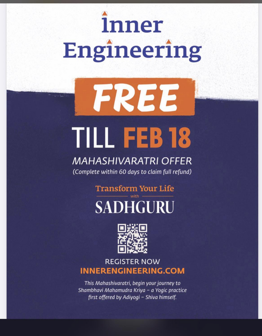 Introduction to Inner Engineering for FREE | Desidime