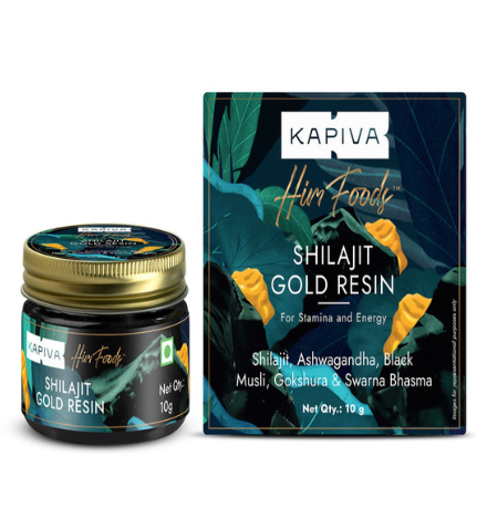Kapiva Shilajit Gold Resin With Ashwangadha 10g