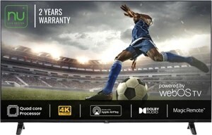 NU 109 cm (43 inch) Ultra HD (4K) LED Smart TV Online at best Prices In India