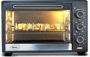 Pigeon 25 Litre with Rotisserie Oven Toaster Grill (OTG) (19003847 / 19003848, Black)