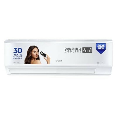 Cruise 1.5 Ton 3 Star Inverter Split AC with 7-Stage Air Filtration 