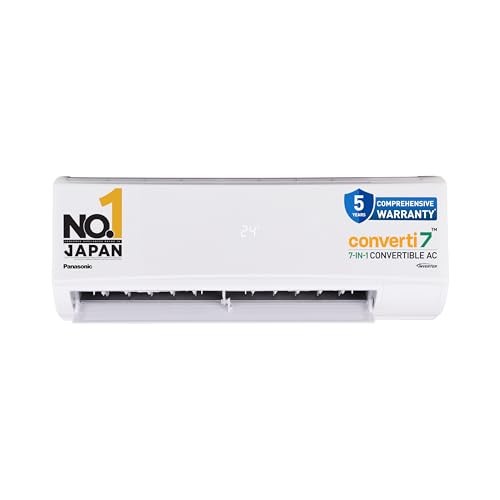 Panasonic 1.4 Ton 3 Star Inverter Split AC (White)