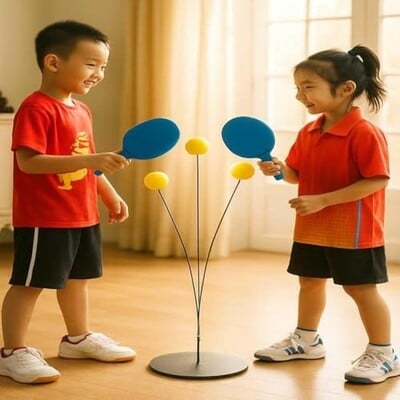 Chocozone Indoor Table Tennis Trainer for Adults Teenagers Kids Sports Toys for 4 5 6 8 Years Old Toys for Kids