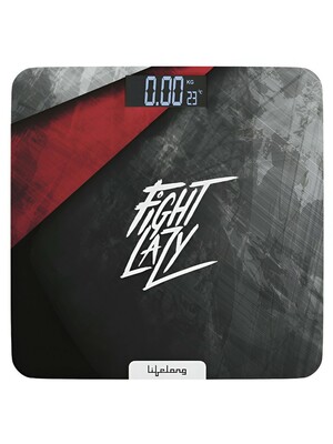 Lifelong Black Glass Active Flex Weighing Scale - Kitchen Weighing Scale for Unisex 28420488