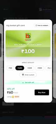 Big Basket Gv @ 40% discount 