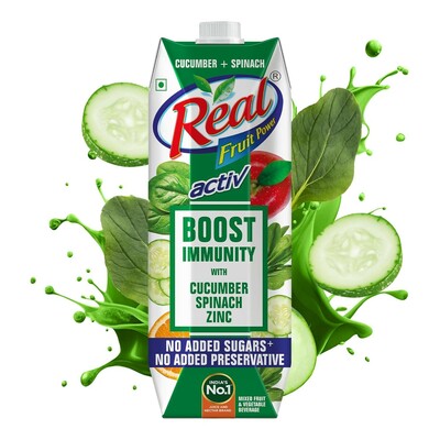 Real Cucumber spinach 1L - Checked in delhi 