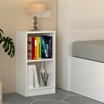 Wudyhub Engineered Wood Multipurpose Rack | Bookshelf Storage Organizer 