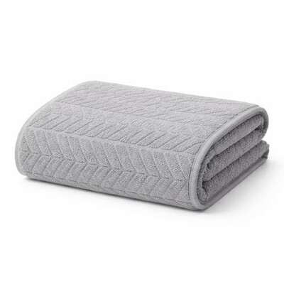 Cortina Towels for Bath (70 x 140 cm) – 380 GSM Microfiber Bath Towel Grey