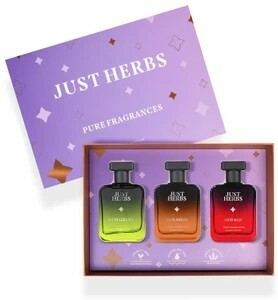 Just Herbs Pure Fragrances Intense Oud Trio Perfume Set of 3