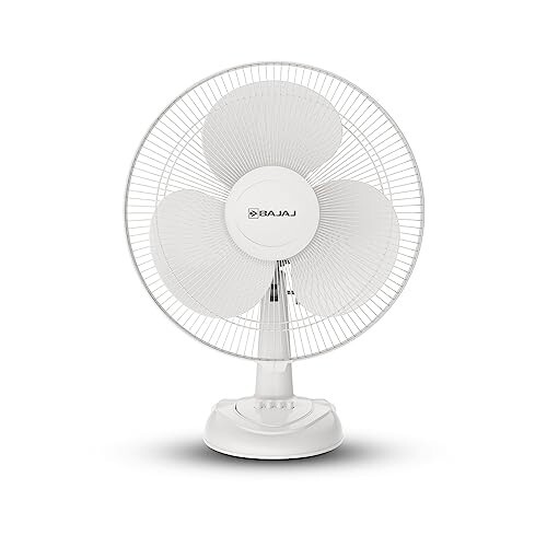 Bajaj Frore Neo Table Fan 400 MM | Table fans for Home & Office |Aerodynamically Balanced Blades