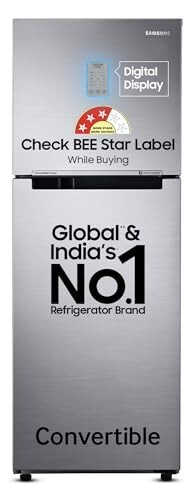 Samsung 236 L, 3 Star, Convertible Double Door Refrigerator [Coupon + Axis Bank CC]