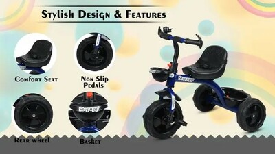 Upto 80% off on Duggi Muggi Tricycles