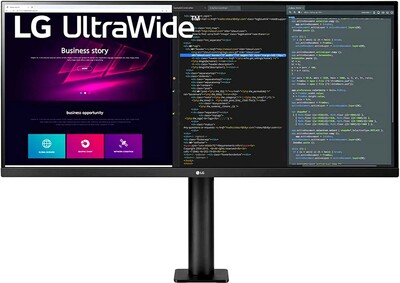 LG 86.36cm (34) UltraWide Ergo QHD IPS HDR Monitor