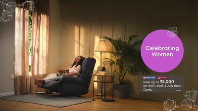 Godrej Interio Women's Day Offer Up to 70% Off + Save Up to Rs.5000 on HDFC & Axis