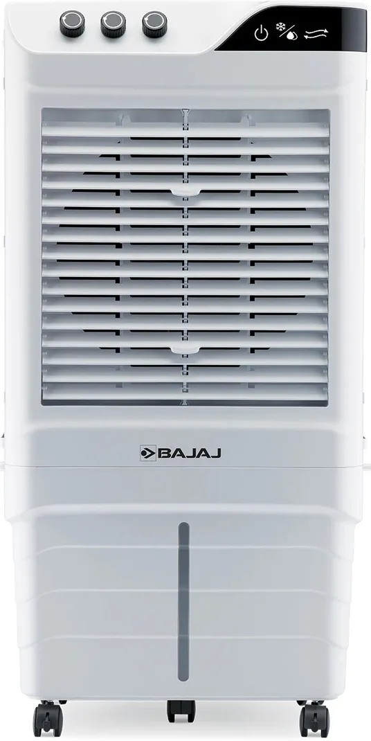 BAJAJ 90 L Desert Air Cooler, 90Ft Air Throw Inverter Compatible (White, DMH90 Neo)