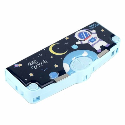 Multi Functional Pencil Box for Kids, Space Pencil Box for Boy, Kids Pencil Box for Boy & Girls, Magnetic Pen