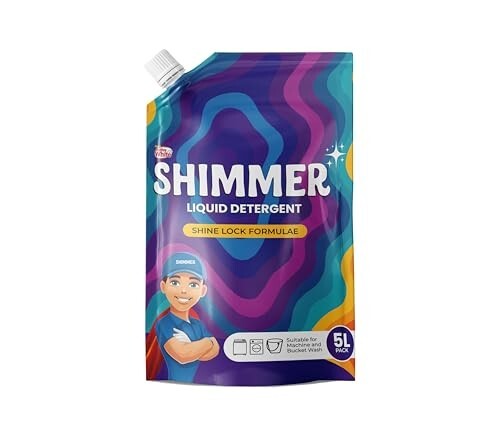 Shimmer Liquid Detergent - 5L Family Pack [25% coupon]