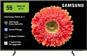 Samsung 138 cm (55 inch) QLED Ultra HD (4K) Smart Tizen TV 2025 Edition
