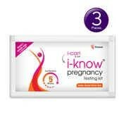Zepto - I-Know (I-Can) Pregnancy Test Kit Combo 3Pcs(location specific)
