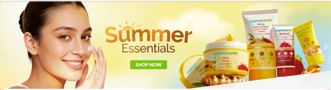 Mamaearth-Summer essentials upto 35% Off