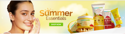 Mamaearth-Summer essentials upto 35% Off