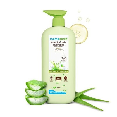 Mamaearth Aloe Refresh Hydrating Body Lotion - 400 ml