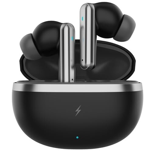 Fire-Boltt Newly Launched Aero Luxe TWS Earbuds - Midnight Black