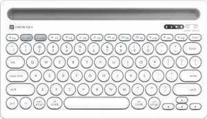 Portronics Bubble Dock Bluetooth, Wireless Handheld Multi-device Keyboard Compatible with Desktop, Laptop, Mac with Tablet/Smartphone holder 12 inch wide & On/Off switch,Compact Tenkeyless - Portronics : Flipkart.com