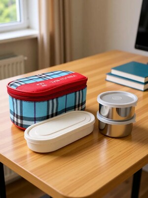 The Marka Premuim Lunch Box 3 Containers Lunch Box Price in India - Buy The Marka Premuim Lunch Box 3 Containers Lunch Box online at Flipkart.com