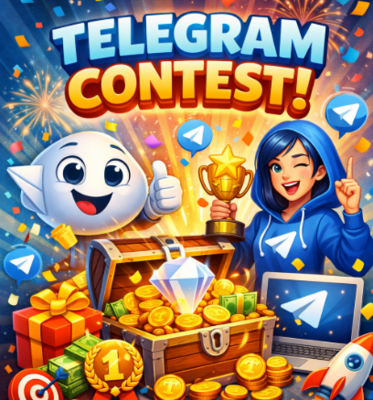 Telegram Mega Contest – 10 Questions, 10 Prizes
