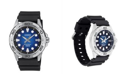 CASIO Men Analogue Date Aperture Watch A2480(1,3,4)