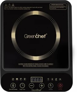 Greenchef 2000 W Induction Cooktop Touch Panel (Black Dice)