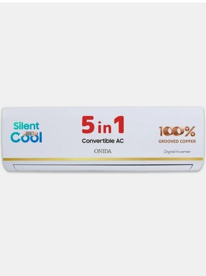 Onida 2025 Model 1.5 Ton 3 Star Split Inverter 5-in-1 Convertible Cooling with Deep Cleaning AC (IR183PRSG, White)