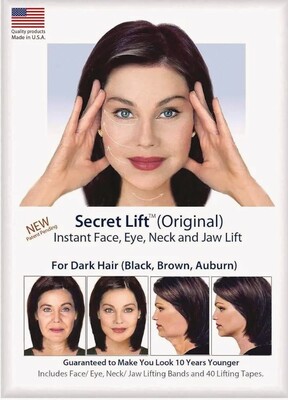  Instant Face, Neck and Eye Lift Tapes and Bands (Dark and Light Hair) Online at Low Prices in India - Amazon.in