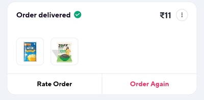 Bug on zepto and get items at rs 1 no minimum shopping 