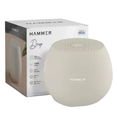 Hammer Drop 5W Bluetooth Wireless Speaker with Twin Pairing