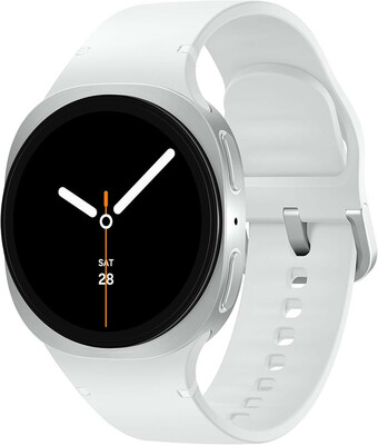 Samsung Galaxy Watch8 (44mm, Bluetooth, Silver) with 3nm Processor
