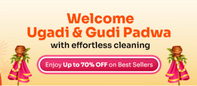 Ugadi & Gudi Padwa - iLife Robotic Vacuum cleaners Upto 70% off + Extra 10% on banks 