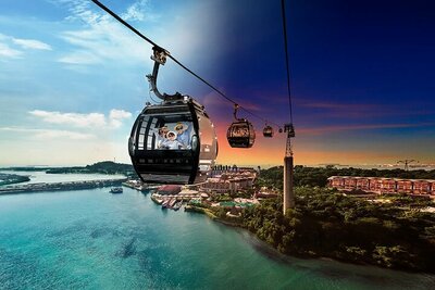 [₹1250 OFF- Best Price] Singapore Sentosa Cable Car Sky Pass E-Tickets
