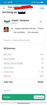 ​ Deal Alert: Happilo Date Bites Gift Pack for only ₹29!