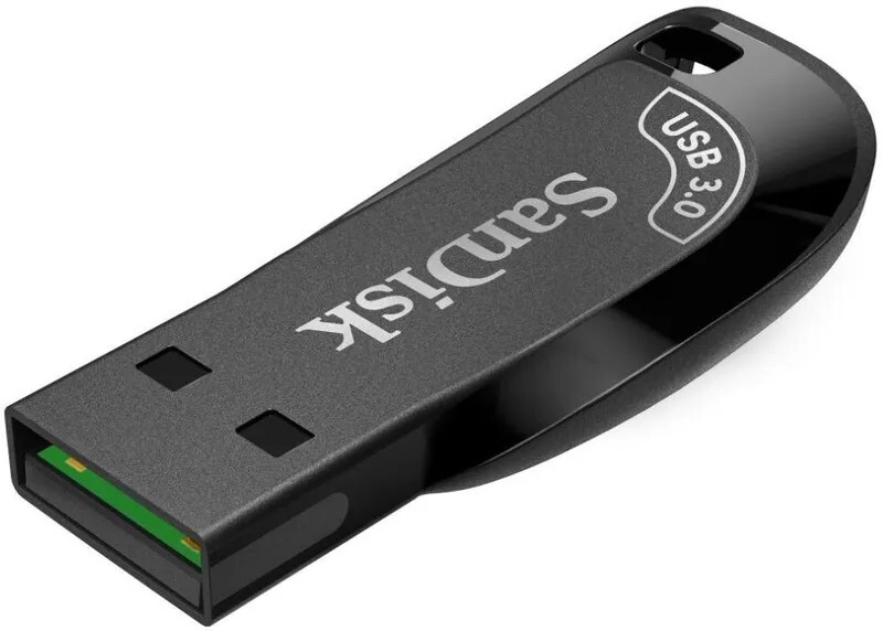SanDisk SanDisk USB Flash Drive 128 GB Pen Drive Compatible with Desktop Computer (Black)
