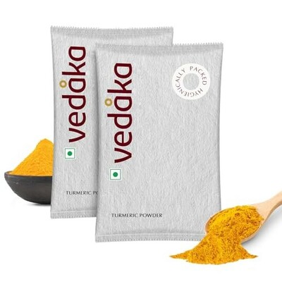 Amazon Fresh- Vedaka Turmeric Powder 400g (200g x 2){Location Specific}