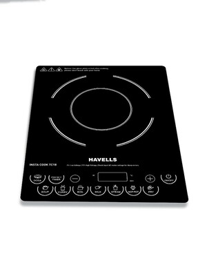 Havells Insta Cook TC18 1800 W Power Saving Auto Pan Detection Induction Cooktop - Induction Cooktop for Unisex 29129904