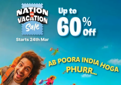 Cleartrip - Nation on Vacation Sale - Up To 60% Off (Early bird sale live)