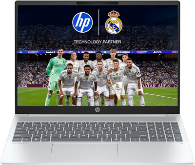 HP Smartchoice OmniBook 5 (Previously Pavilion) 50 Tops, AMD Ryzen AI 5 340 (16GB LPDDR5X, 512GB SSD) WUXGA 2K, 16''/40.6cm, Win11, Office24, Silver, 1.79kg, ag1037au, Next Gen AI Copilot+ Laptop 